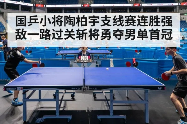table tennis match action